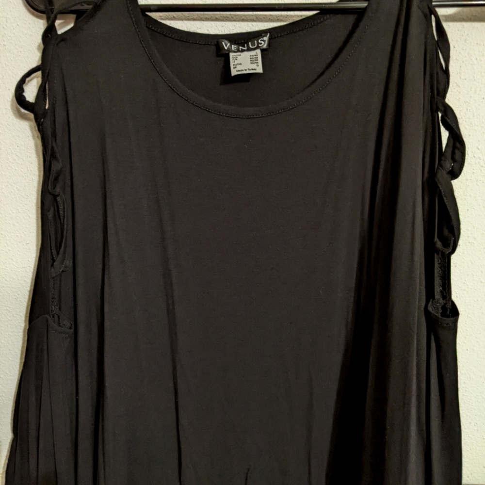 Venus Black tunic shirt